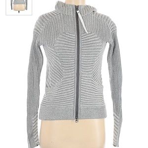 Lululemon ribbed scuba front hoodie sweater